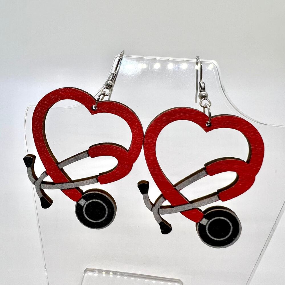 Nurse Earrings - Doctor Earrings - Nurse Accessories - Doctor Accessories